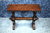 A RUPERT GRIFFITHS MONASTIC CARVED SOLID OAK COFFEE TABLE / SIDE TABLE