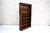 A TITCHMARSH AND GOODWIN STYLE SOLID STRESSED OAK OPEN BOOKCASE / BOOKSHELVES