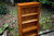 A WOOD BROTHERS OLD CHARM LIGHT OAK OPEN BOOKCASE / BOOKSHELVES / CD DVD CABINET