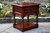 A WOOD BROTHERS OLD CHARM TUDOR BROWN CARVED OAK LAMP / BEDSIDE / COFFEE TABLE / STAND