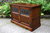 A WOOD BROTHERS OLD CHARM CARVED LIGHT OAK TV CABINET / MEDIA STAND / UNIT