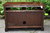 A WOOD BROTHERS OLD CHARM CARVED LIGHT OAK TV CABINET / MEDIA STAND / UNIT
